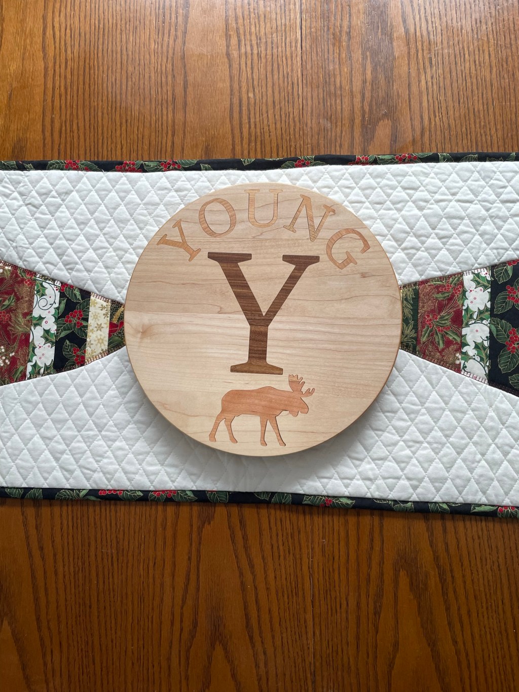 Alaska family inlay sign