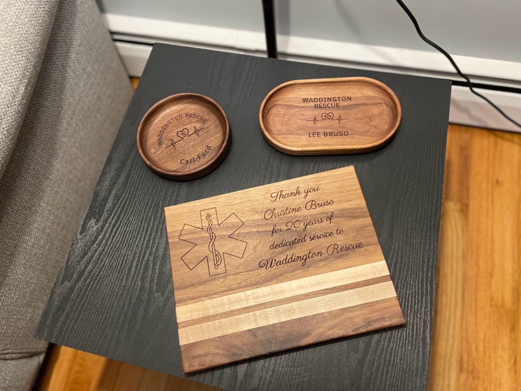 personalized cutting board set